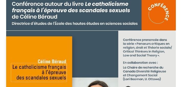 Céline Béraud on “Le catholicisme français à l’épreuve des scandales sexuels”